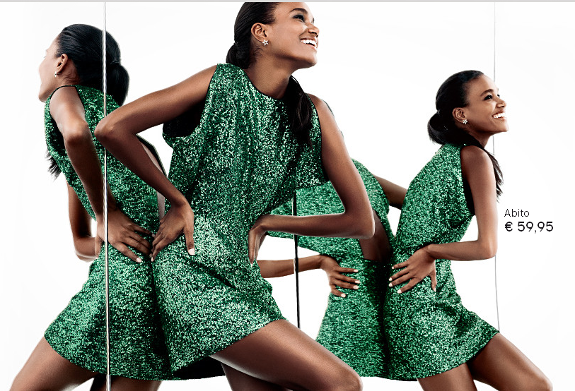 H\u0026M, l'abito glitter in verde per i party d'Autunno - Glamourday Moda  Lifestyle Storytelling Blog