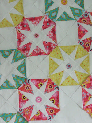 patchworkblokken voor babyquilt