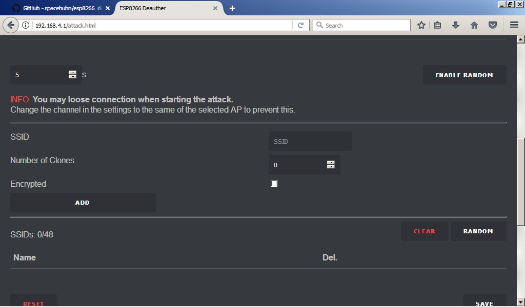 esp8266 deauther password esp8266 deauther password