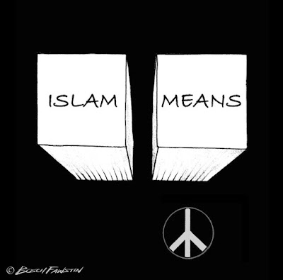 Islam means by Bosch Fawstin