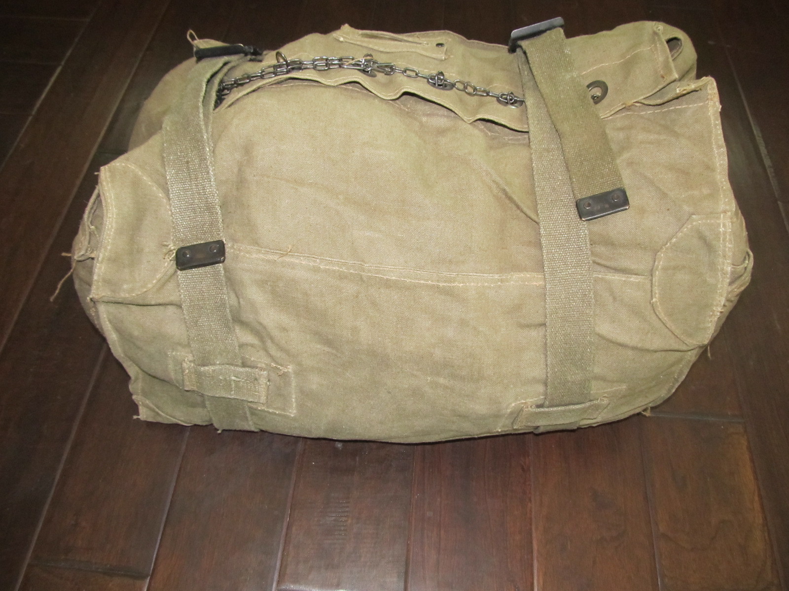 bingbabel Italian Army Cotton canvas Kit Bag 60s
