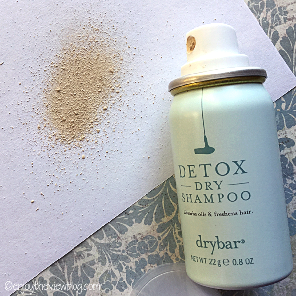This is what drybar® Detox Dry Shampoo looks like when you spray it! Hmmm...