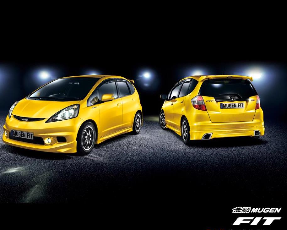 RaAZORZ HONDA jazz fit MUGEN FULL BODY kit