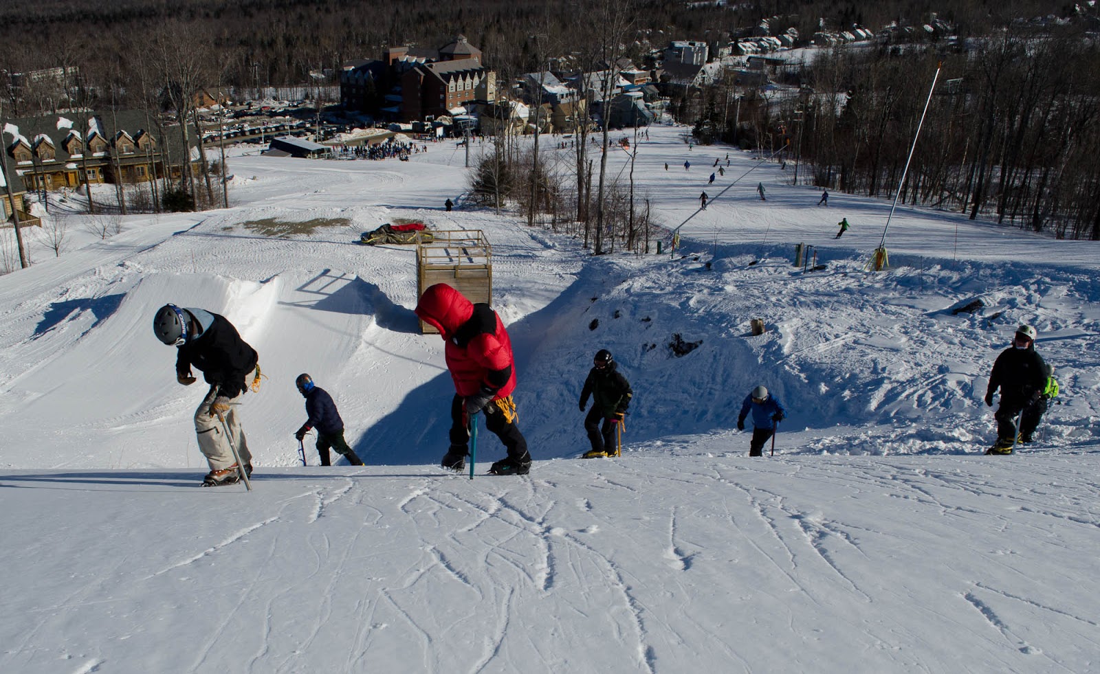 Franklin Search & Rescue Photos of Ice Axe and Crampon Training 1272013