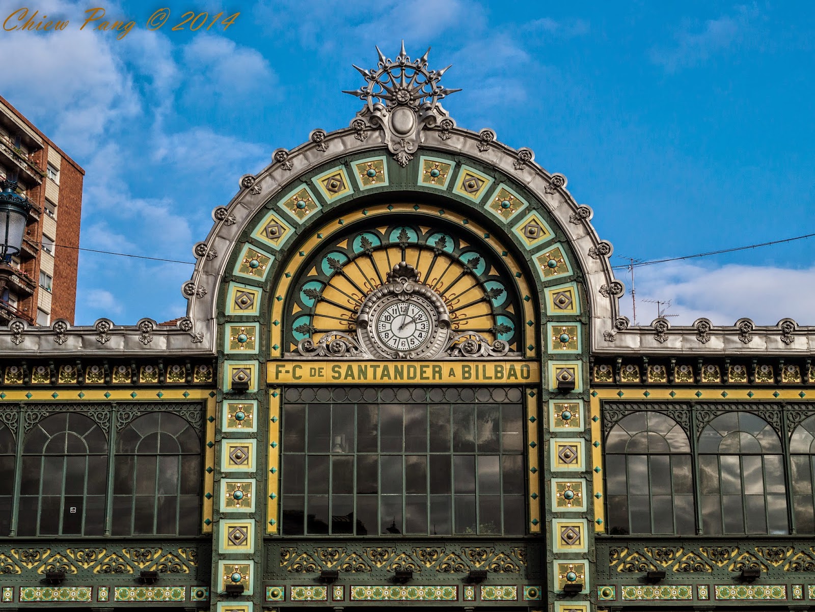 Estacion Santander, Bilbao Santander Train Station, Bilbao