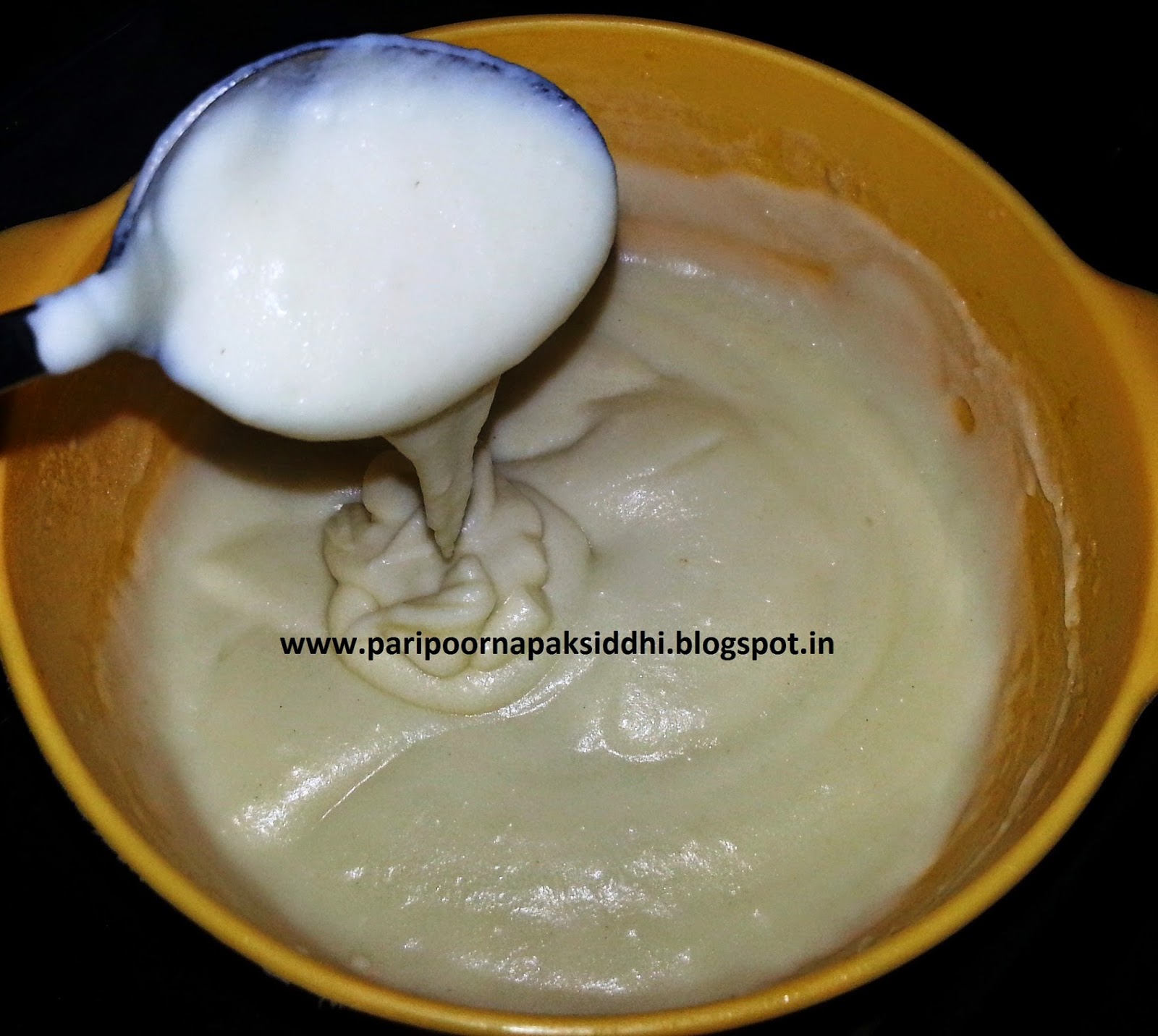 Paripoorna Paksiddhi White Sauce Microwave Method Paripoorna Paksiddhi White Sauce