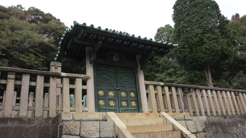 The mausoleum of Tokugawa Yoshinao, Jokoji Temple Aichi Prefecture.