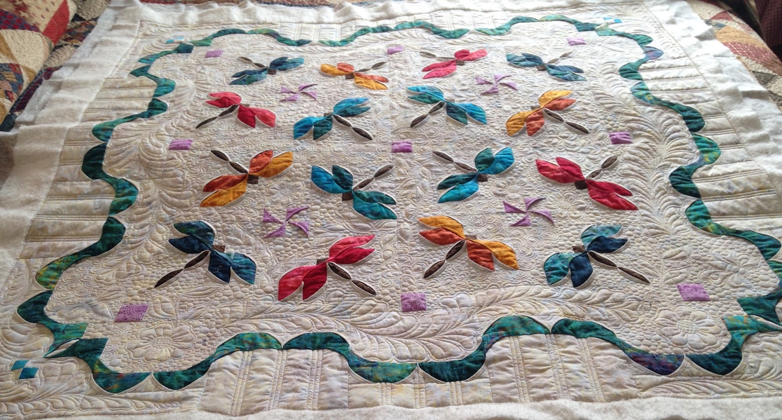 QUILTS AND SUCH Another Dragonfly Quilt!