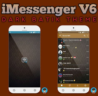 Download Kumpulan BBM MOD V3.0.1.25 apk terbaru dan Terlengkap For Android Gratis BBM IMessenger V6 Theme Batik V3.0.0.18 Apk