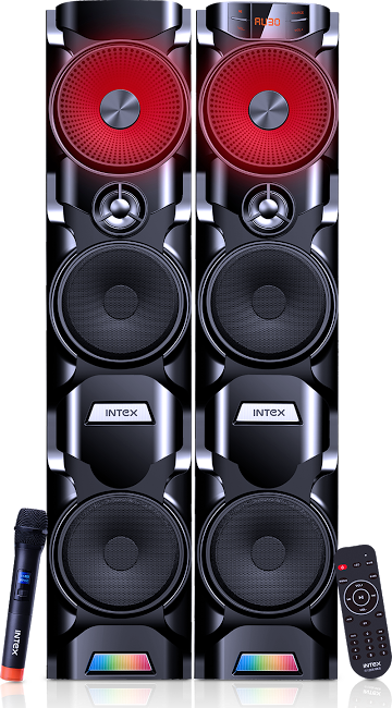 intex home theatre tower speaker