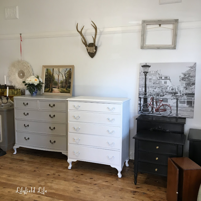 vintage hand painted furniture by Lilyfield life  