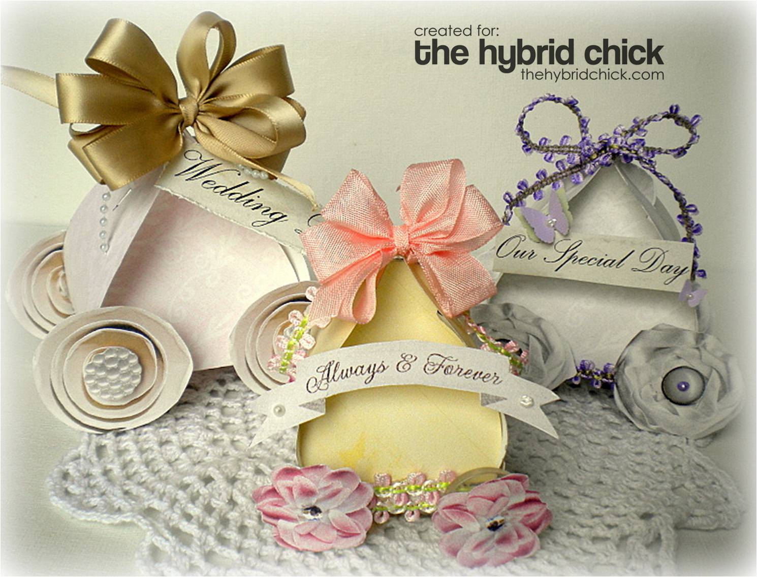 Creating from the Heart ♥ Cinderella Coach Wedding Favors ♥ {And