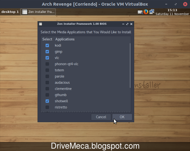 Elegimos software de la categoria media para instalar Elegimos software de la categoria media para instalar