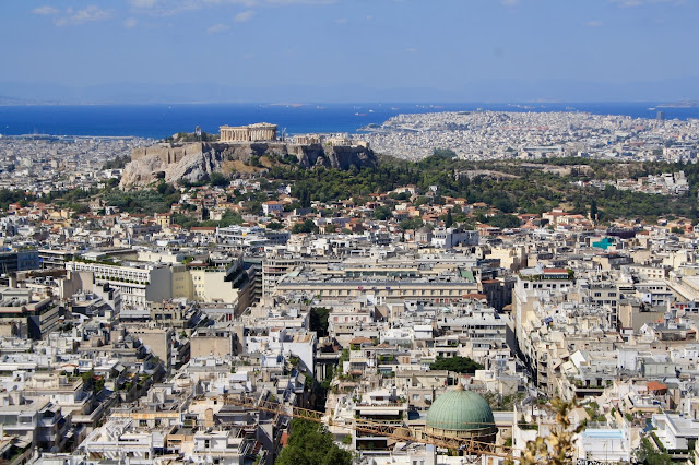 athens sightseeing mount lycabettus cable car