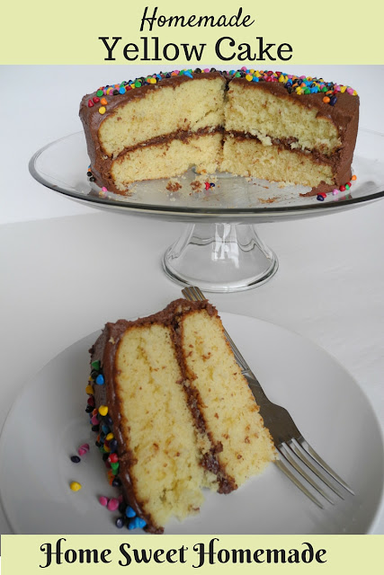 Homemade Yellow Cake