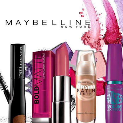 Maybelline cosmetics, lipstick, makeup, brow, blush, mascara, Ensogo sale