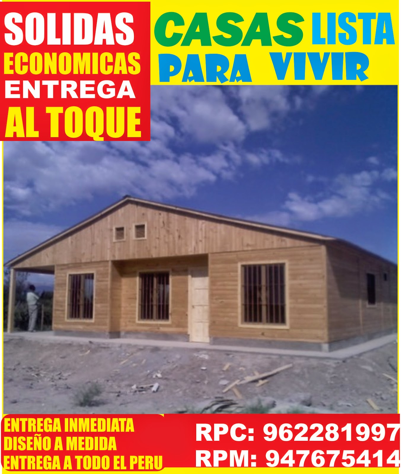 Casas Pre Fabricadas de Madera en Lima Perú