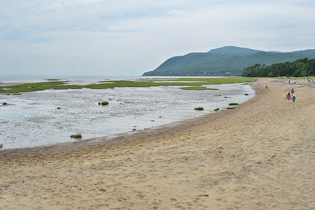 La plage de Baie-Saint-Paul