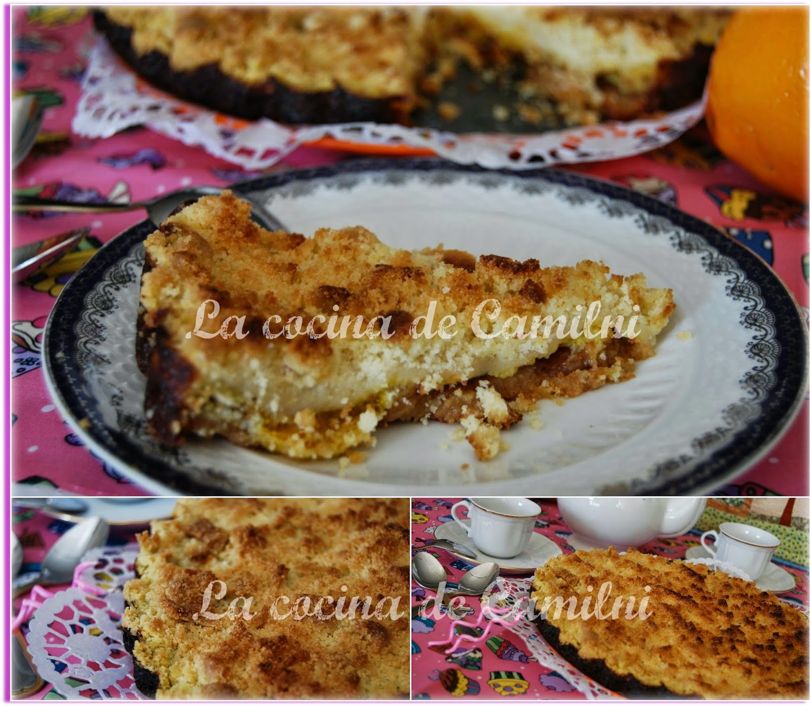 Streuselkuchen de naranja (La cocina de Camilni) Streuselkuchen de naranja (La cocina de Camilni)