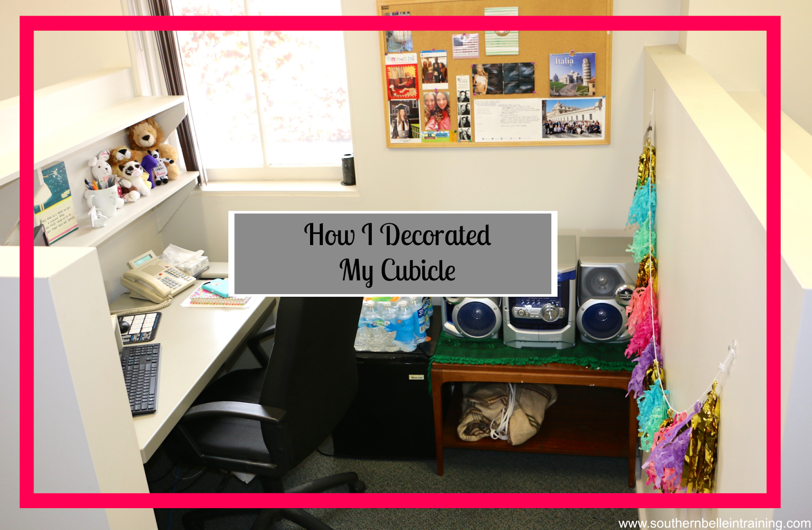 Home Sweet Cubicle: How I Decorated My Work Space. | Southern ...