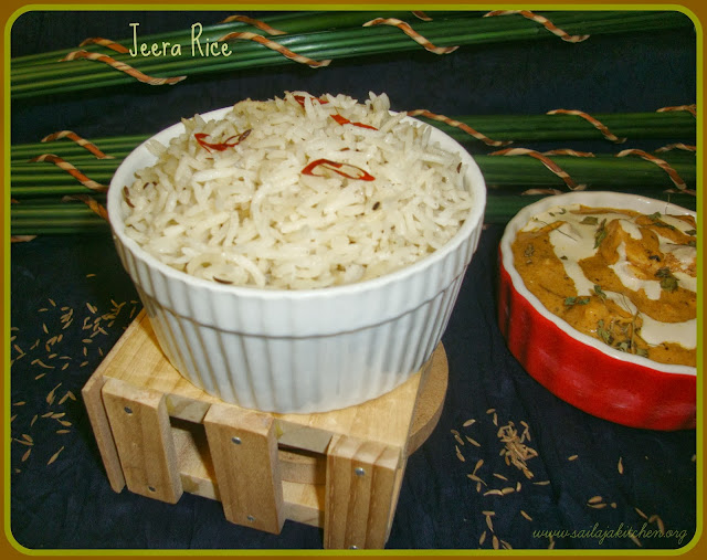 Sailaja Kitchen...A site for all food lovers! Jeera Rice (A simple