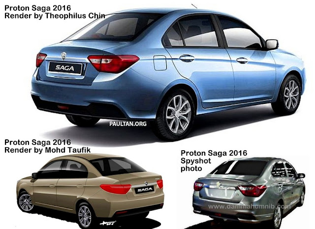 Proton Saga Baru 2016 (Replacement Model) - BinMuhammad