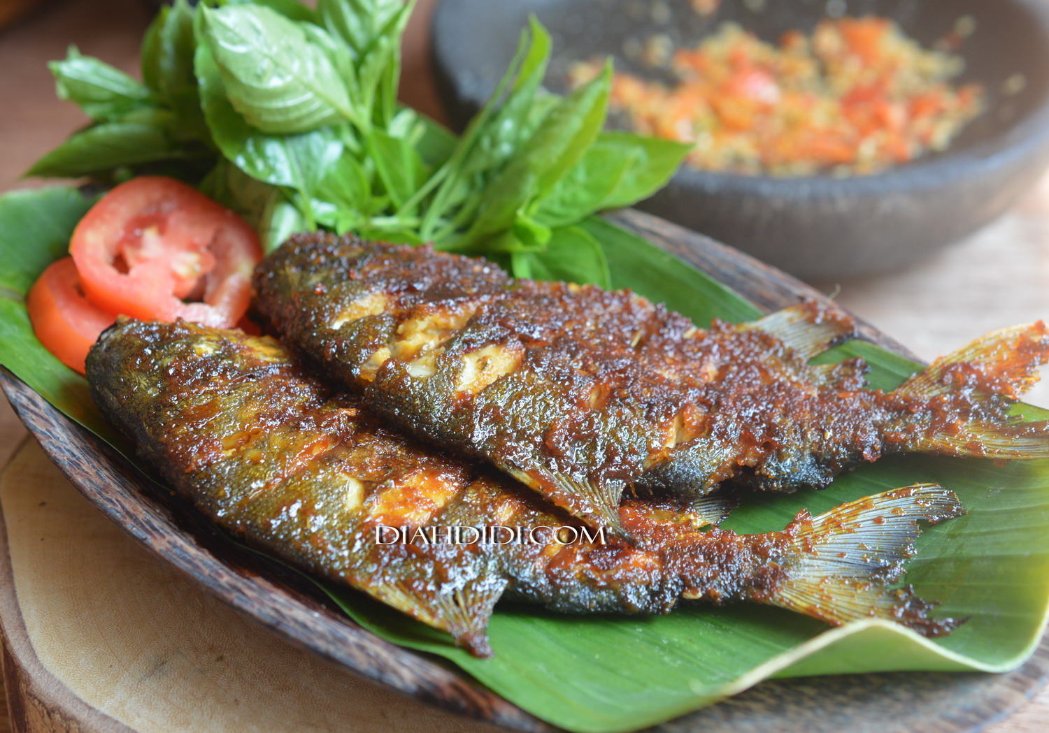 Diah Didi's Kitchen: Bawal Bakar Pedas Manis