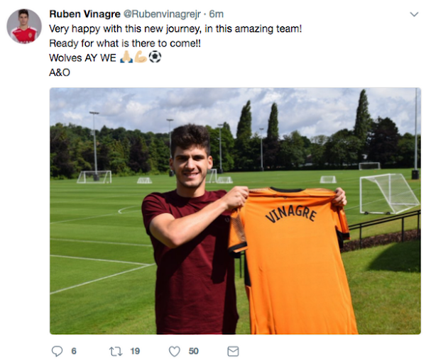 Oficial: El Wolverhampton adquiere el pase de Bonatini y Ruben Vinagre