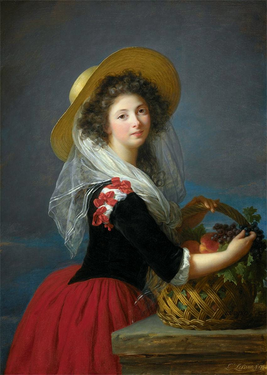 Duchesse de Caderousse (1784), Elisabeth Vigée-Lebrun