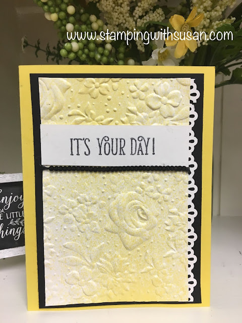 Stampin' Up!, Country Floral, Brayering, www.stampingwithsusan.com, Wink of Stella