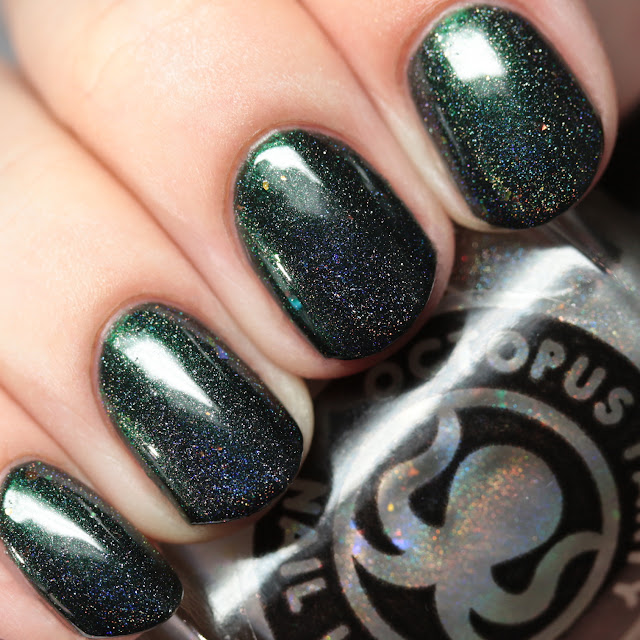 Octopus Party Nail Lacquer Prism Sentence 2 over Fir Elise