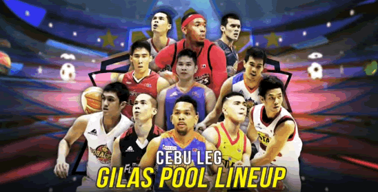 List of 2017 PBA Gilas Pool Team Lineup Cebu City/Visayas Leg List of 2017 PBA Gilas Pool Team Lineup Cebu City/Visayas Leg