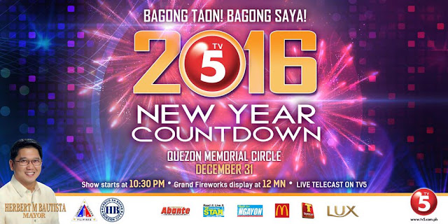 TV5 New Year Countdown 2016 
