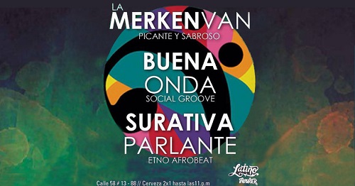 Fiesta trifásica latina bandas