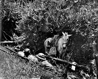 Guerrillas in action in Batangas in WWII.  Image credit:  United States National Archives.