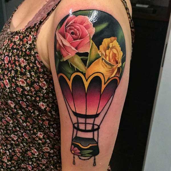 tatuagens de balões para as meninas tatuagens de balões para as meninas