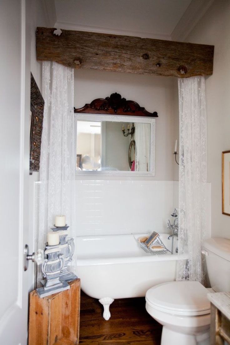 Best Small Space Organization Hacks: 31 Gorgeous Rustic Bathroom Decor