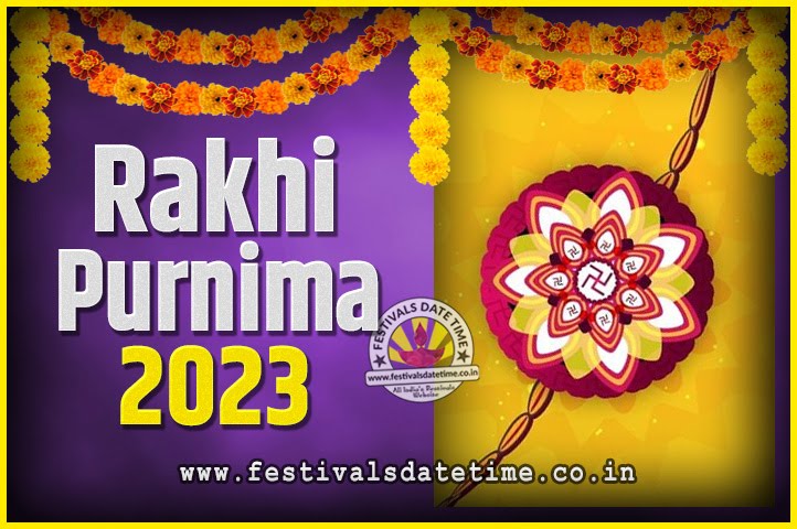 2023 calendar raksha bandhan