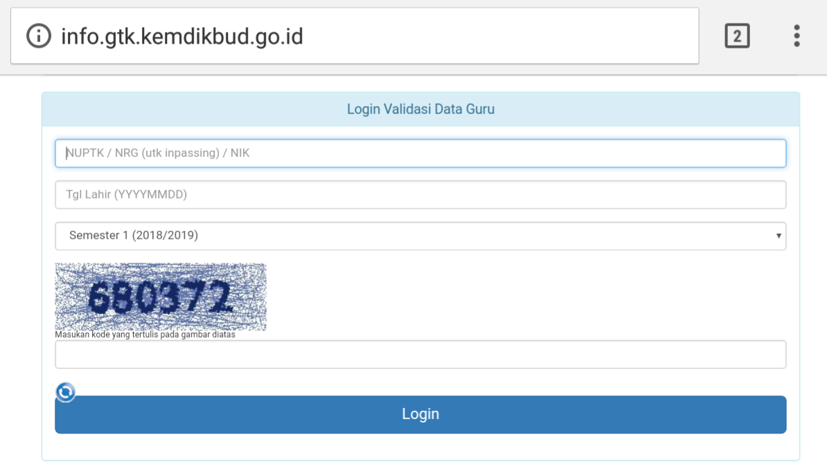 Menyoal Status "Belum Valid" di Lembar Info GTK dan Solusinya Inulwara