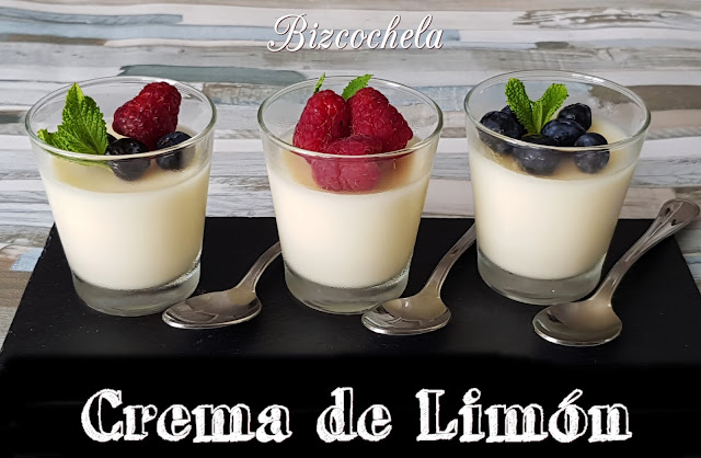 CREMA DE LIMÓN EN 10 MINUTOS