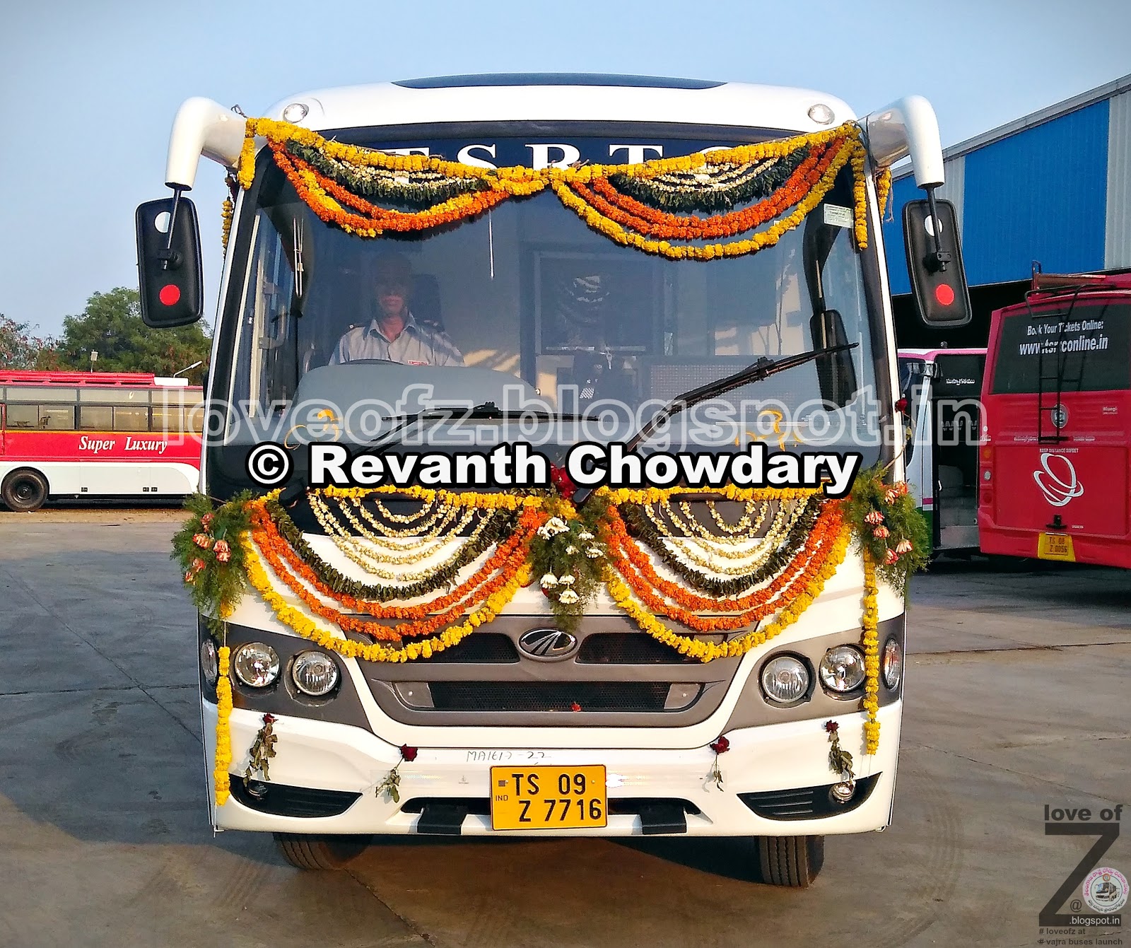 LOVE of Z VAJRA buses Launch An Organiser's Experience..!!