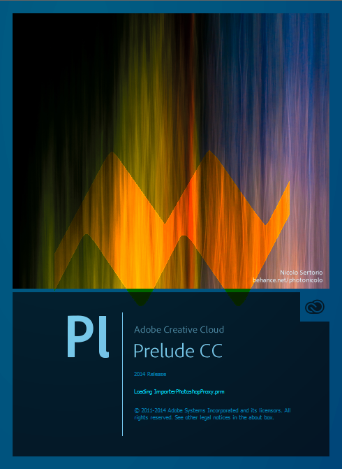 Adobe Prelude CC 2014 Adobe Prelude CC 2014