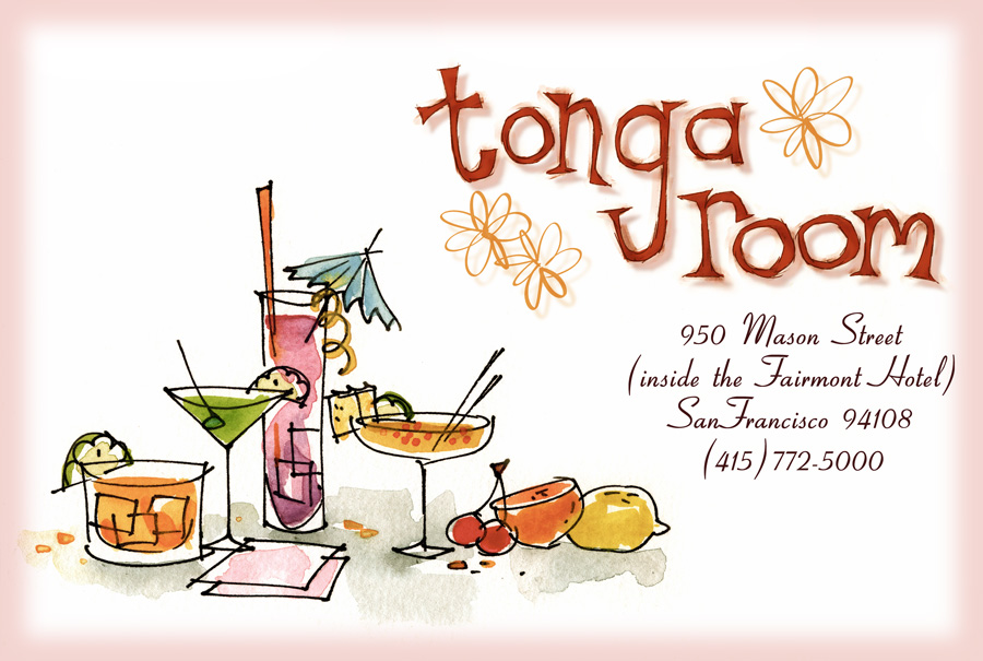 shank pile Tonga Room!