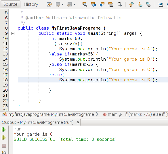 Java if,if/else.Ternary and switch statements - Neuroon Networks
