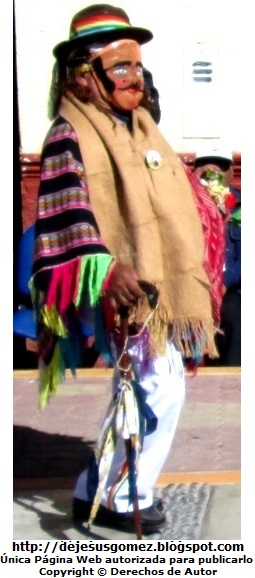 Jamille o Boliviano - Personaje de Tunantada Foto del Jamille o Boliviano en Santa Cruz de Andamarca por Jesus Gómez