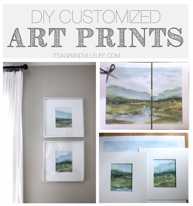 It's A Grandville Life Easy DIY Custom Art Prints