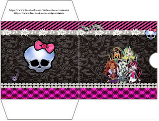 Kit de Monster Hight Fucsia para Imprimir Gratis. Kit de Monster Hight Fucsia para Imprimir Gratis.