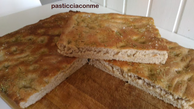 focaccia integrale e kamut