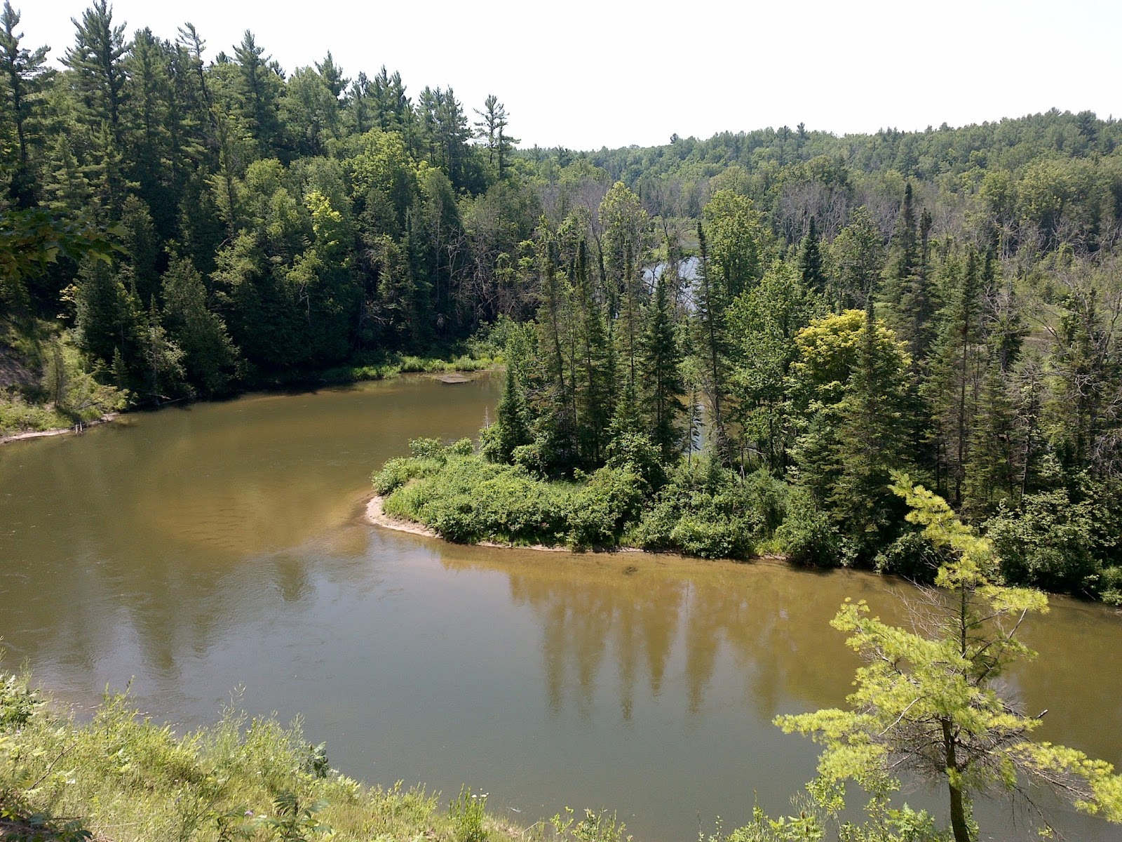 Heart and Sole Delight along the Manistee River