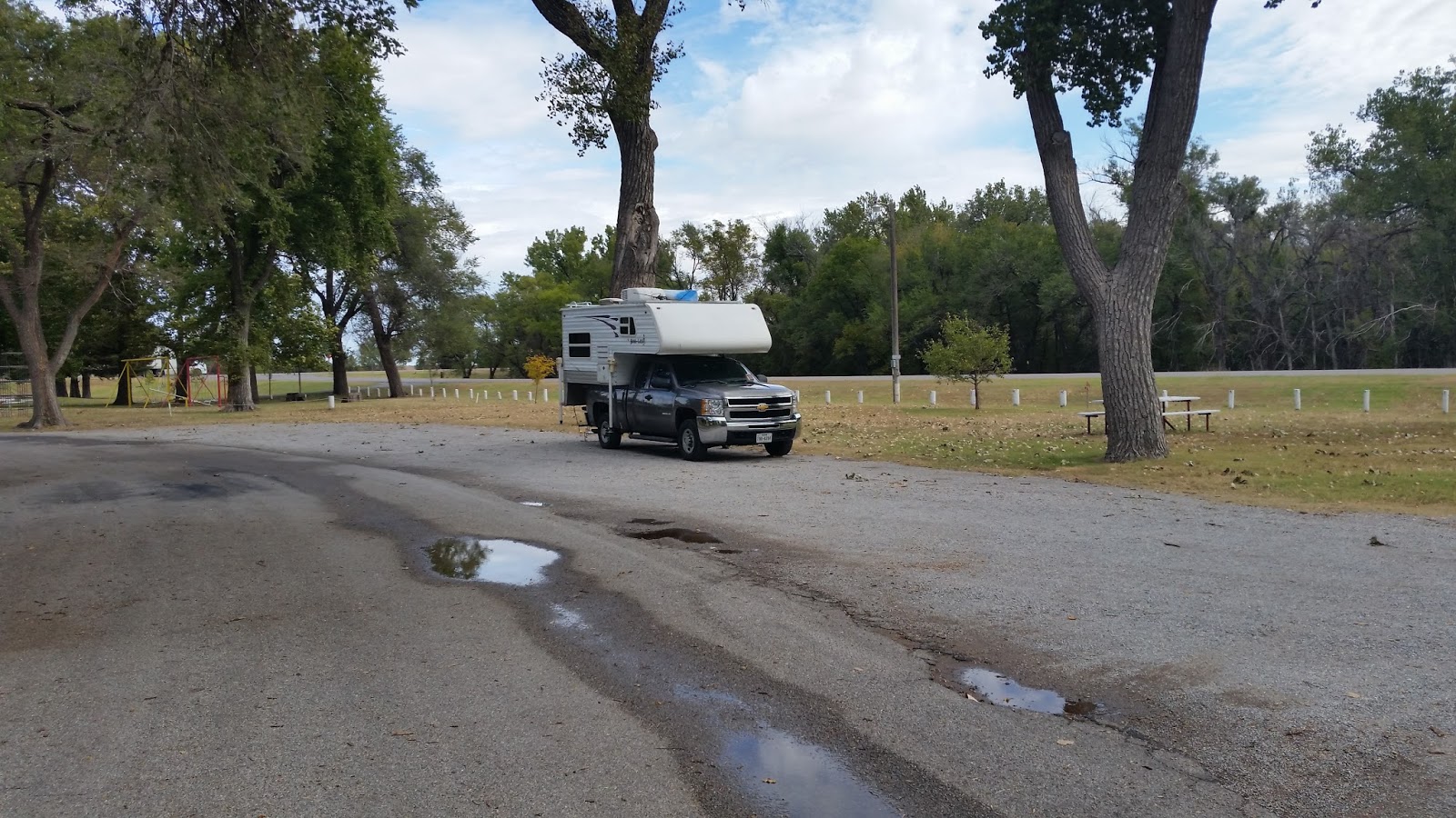Technically Homeless Campground Review Meade City Park Meade, KS